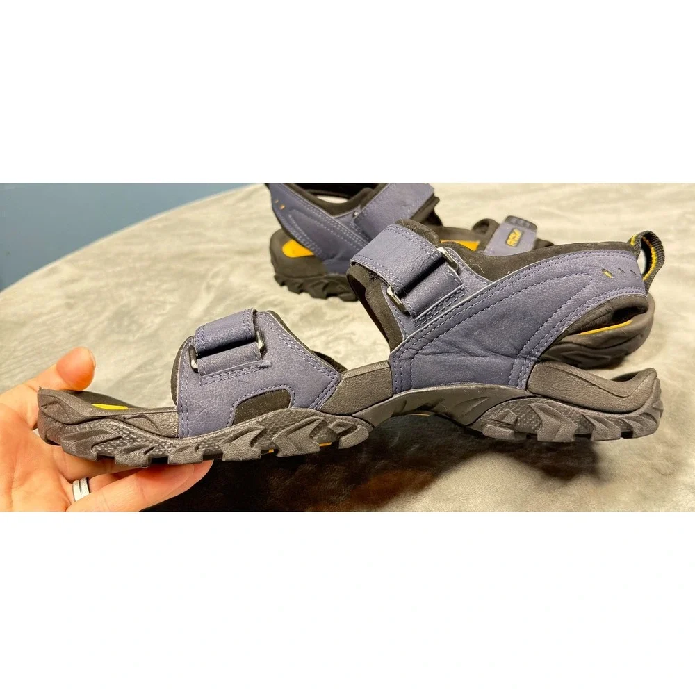 Nike ACG Sandals Mens 13 Gray Yellow Sport Hiking Strap Outdoor